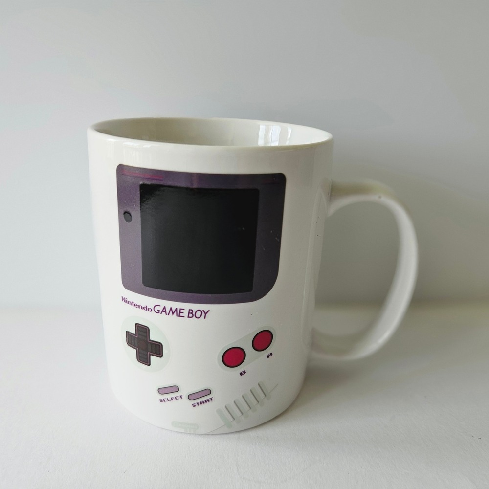 Nintendo Game Boy Heat Changing Coffee Mug Cup Paladone Ceramic Excellent
